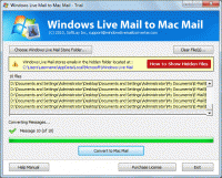 Import EML to Mac OSX screenshot