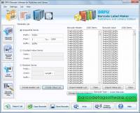 Library Barcode Tag Software screenshot