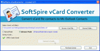 Importing Multiple VCF into Outlook screenshot