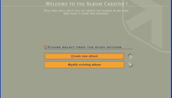 AlbumCreator Pro screenshot