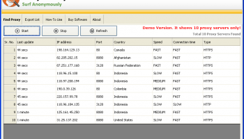 Easy Proxy Finder screenshot