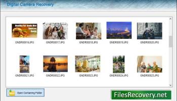 Recover Digital Camera Pictures screenshot