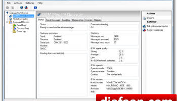 Diafaan SMS Server - light edition screenshot