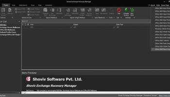 Exchange Database Recovery screenshot