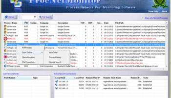 Proc Net Monitor screenshot