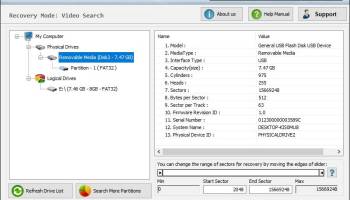 Picture Restore Software screenshot