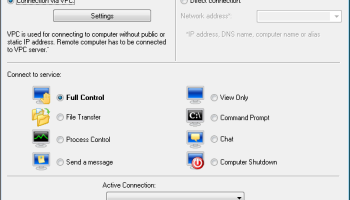 Remote Administrator Control Client Lite screenshot
