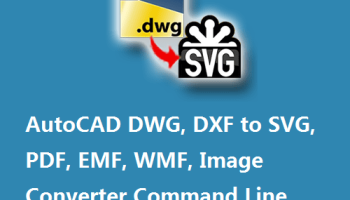 VeryUtils DWG to SVG Converter Command Line screenshot