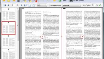 A-PDF Page Cut screenshot