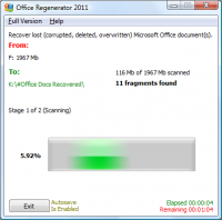 Excel Regenerator screenshot