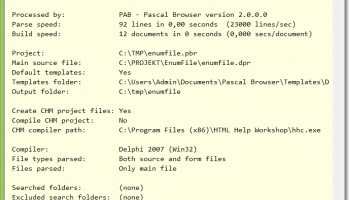 Pascal Browser screenshot