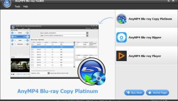 AnyMP4 Blu-ray Toolkit screenshot