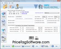 Healthcare Barcode Label Software screenshot