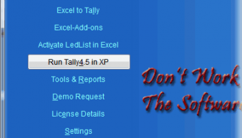 EazyAUTO4 Excel to Tally Data Converter screenshot