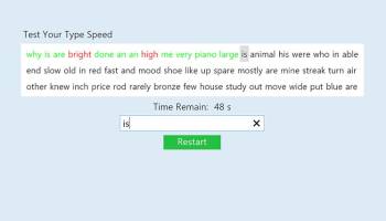 Type Speed screenshot