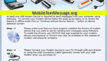 GSM USB Modem screenshot