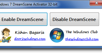 Windows 7 DreamScene Activator screenshot