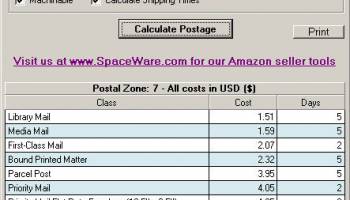 USPS Postage Rates and Tracking screenshot