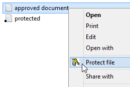 FileProtection screenshot