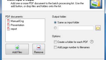 PDF Image Extraction Wizard screenshot