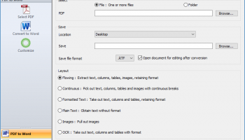 PDF Converter Standard screenshot