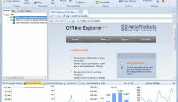 Offline Explorer Pro screenshot