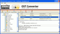 Convert OST to A PST screenshot
