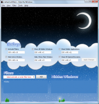 Hide My Windows: Christmas Edition screenshot