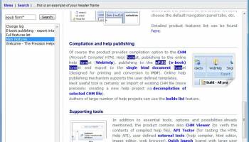 JavaScript SiteSearch Generator screenshot