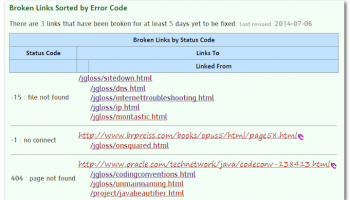BrokenLinks screenshot