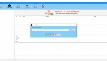 Regain OST to Office 365 Migration screenshot