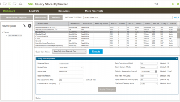 SQL Query Store Optimizer screenshot