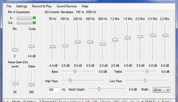RoMac 10 Band Equalizer & DSP Receive screenshot