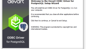Devart ODBC Driver for PostgreSQL screenshot