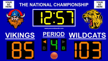 Basketball Scoreboard Standard v3 screenshot