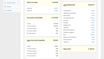 Manager Accounting Software screenshot
