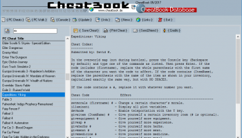 CheatBook Issue 05/2017 screenshot