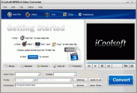 iCoolsoft MPEG-4 Video Converter screenshot