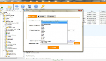 OST Converter Software screenshot