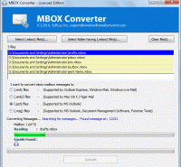 Transfer Emails from MBOX to Outlook screenshot