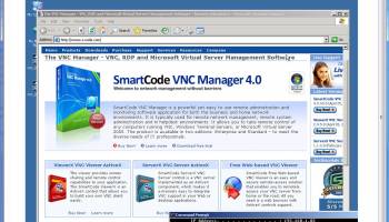 SmartCode ViewerX VNC Viewer ActiveX screenshot