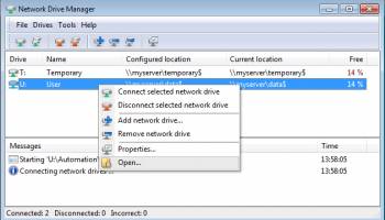 Network Drive Manager screenshot
