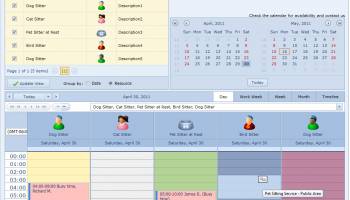 Pet Sitting Software for Workgroup screenshot
