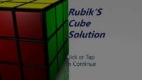 Rubik's Cube Solution screenshot