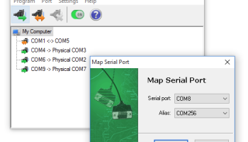 Serial Port Mapper screenshot