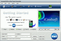 iCoolsoft DVD to iPod Touch Converter screenshot