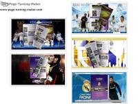 Real Madrid FC Theme for Page Turning Book screenshot