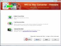 Boxoft MP3 to WAV Converter (freeware) screenshot