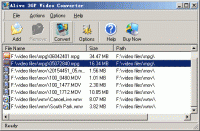 Alive 3GP Video Converter screenshot