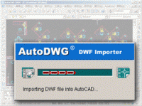 DWF to DWG Converter Professional 2011.9 screenshot